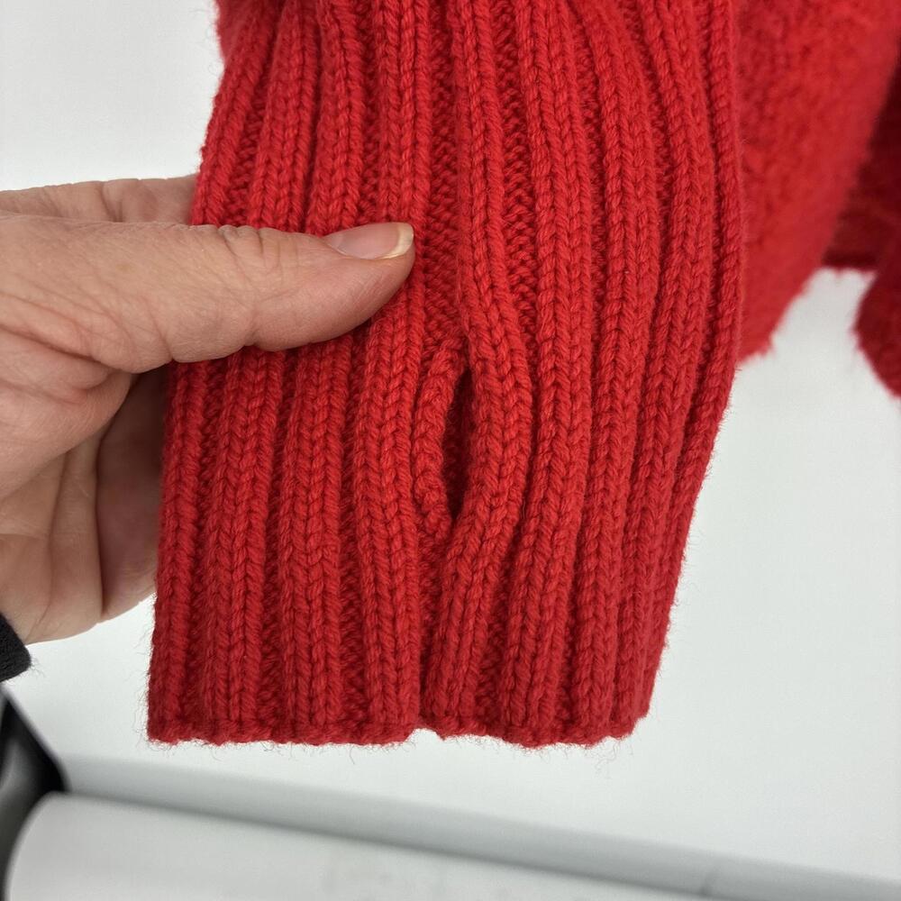 Offline by aerie Oversized Red Turtleneck Sweater Cabincore - Picture 4 of 9